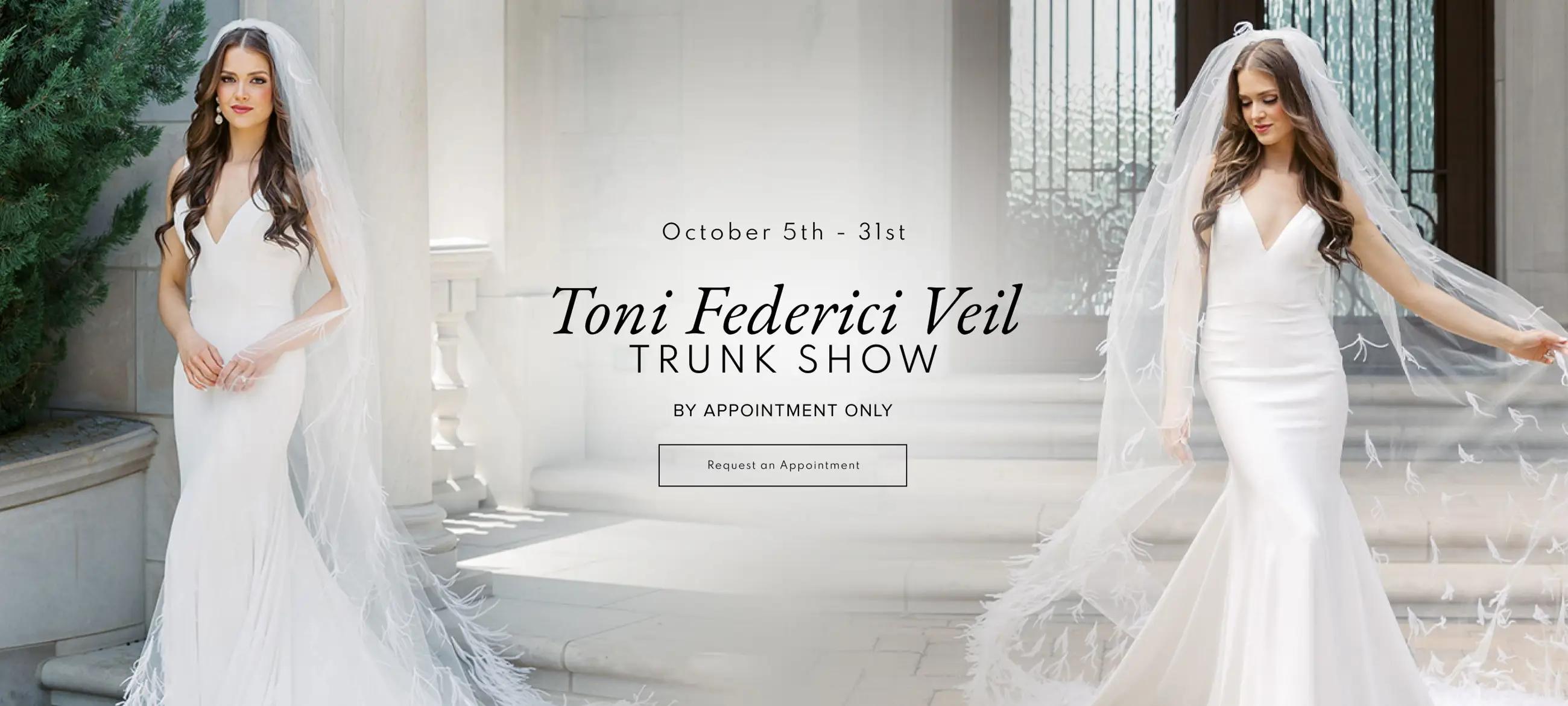 Toni Federici Veil Trunk Show Banner Desktop
