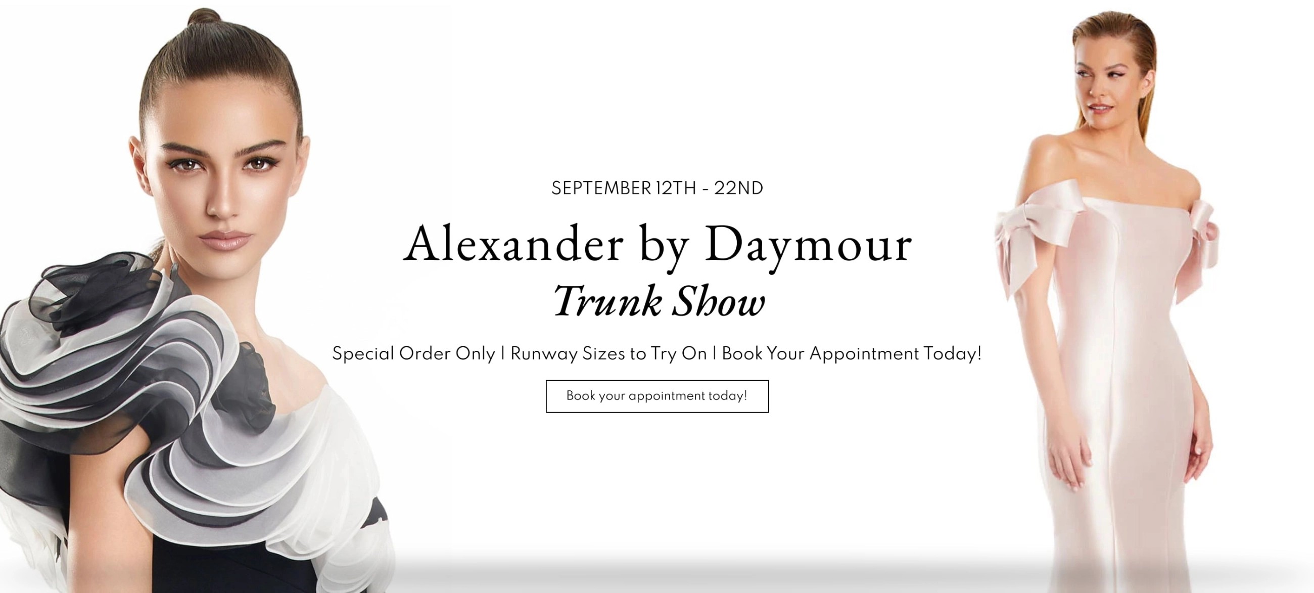 Alexander by Daymor Trunk Show
