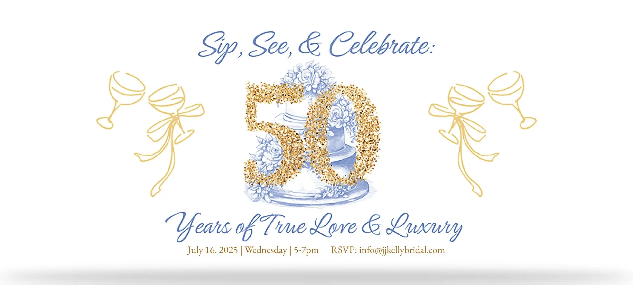 Sip, See & Celebrate 50 Years of True Love & Luxury