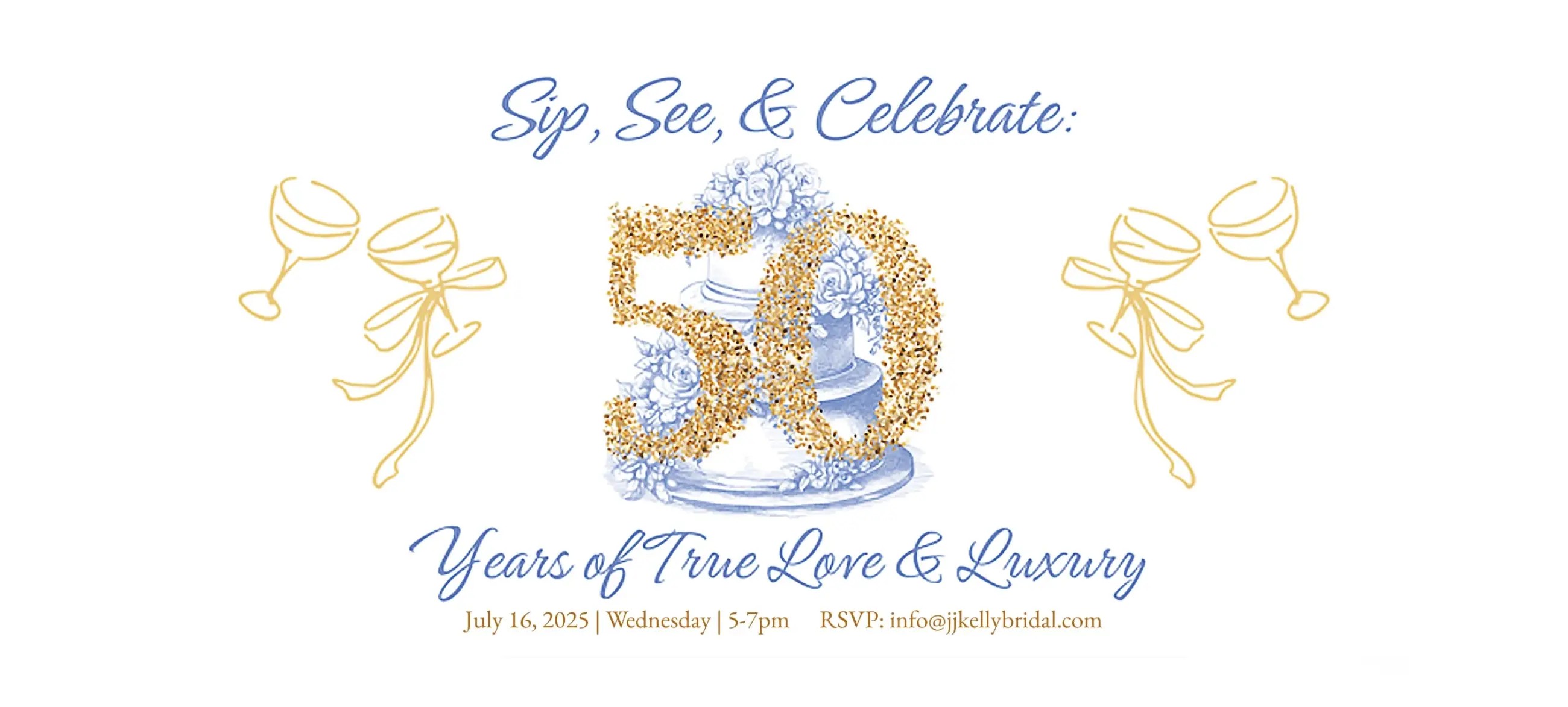 Sip, See & Celebrate 50 Years of True Love & Luxury