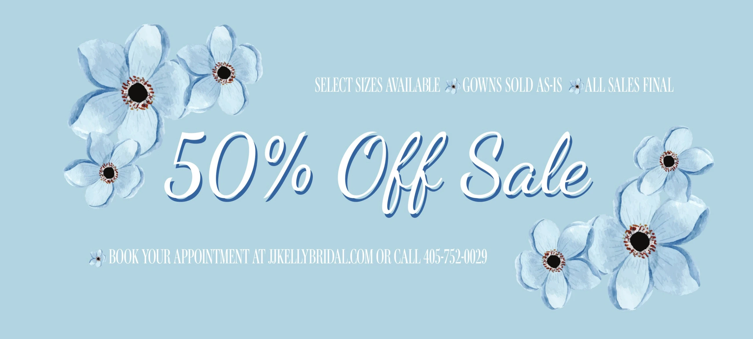 %50 Off Sale Desktop Banner