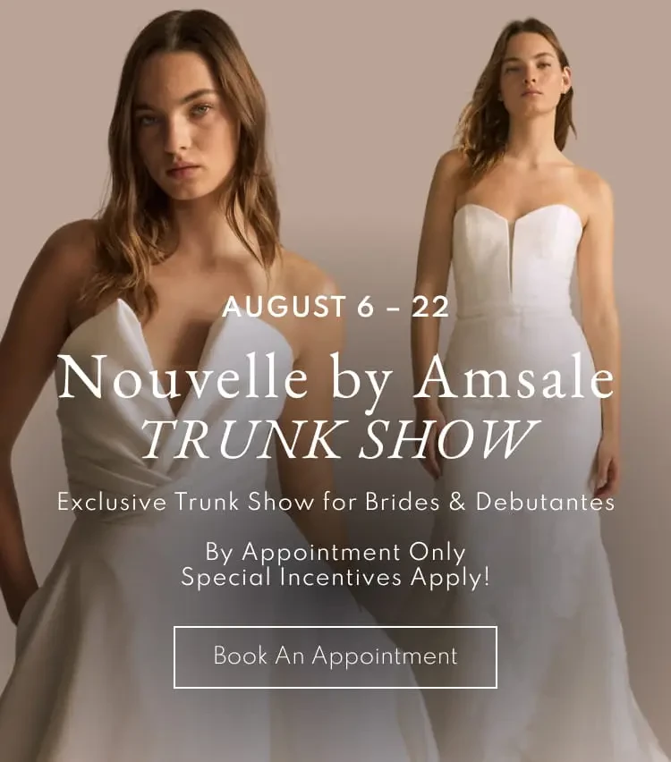 Nouvelle by Amsale Trunk Show Mobile Banner