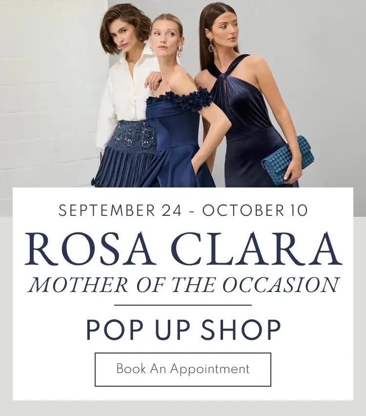 Rosa Clara Pop Up Shop Mobile Banner