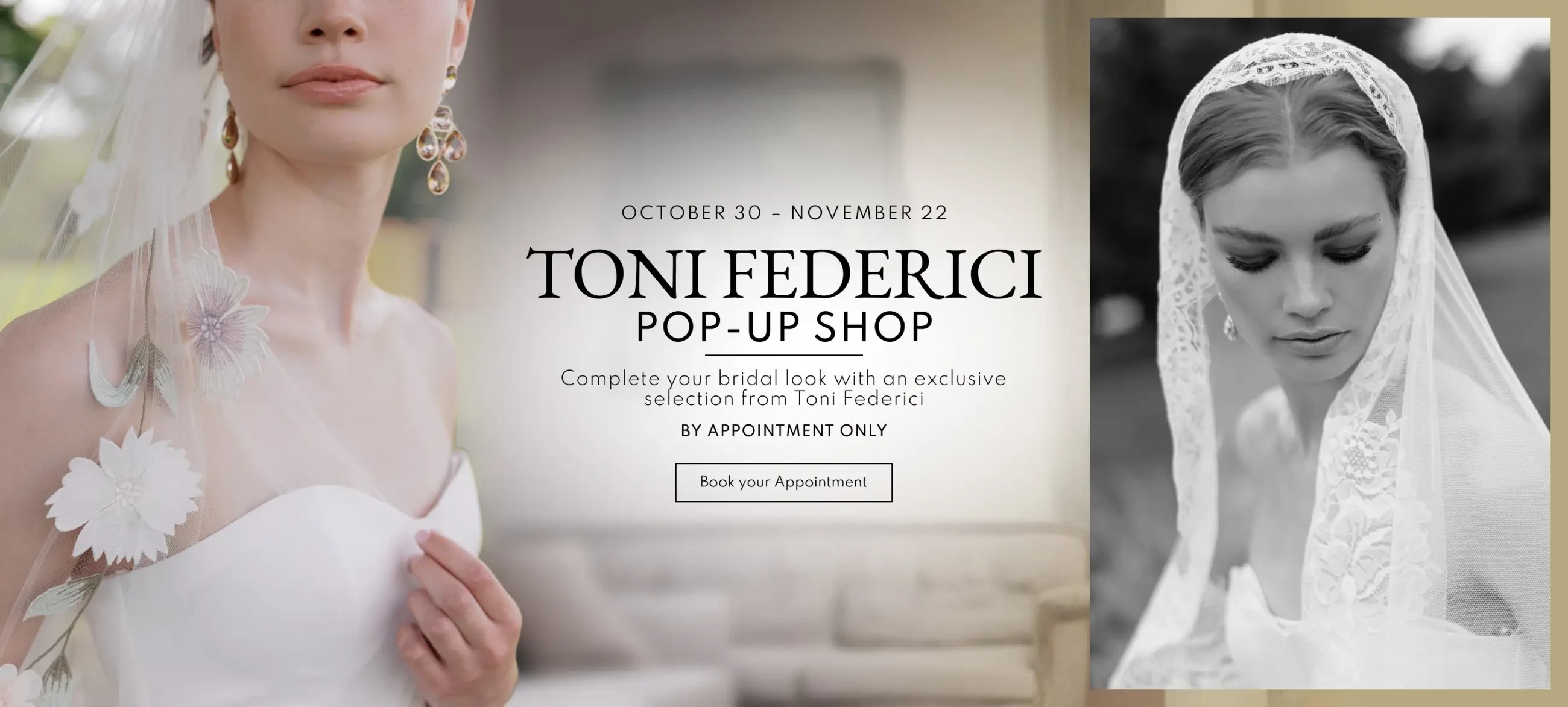 Toni Federici Trunk Show Desktop Banner